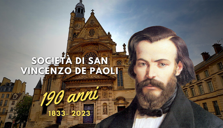 Banner 190 anni dalla fondazione della San Vincenzo