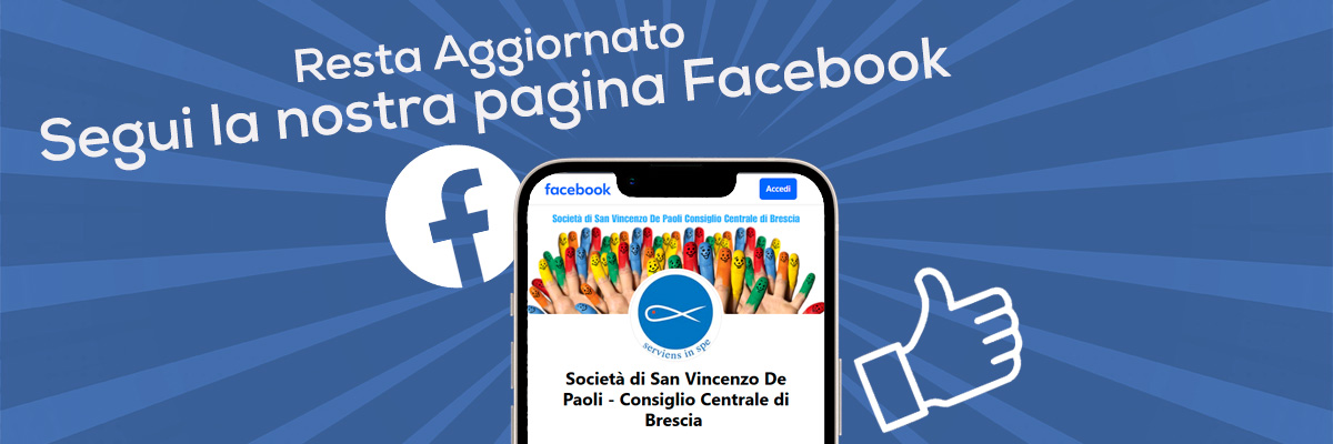 Banner Facebook San Vincenzo Brescia