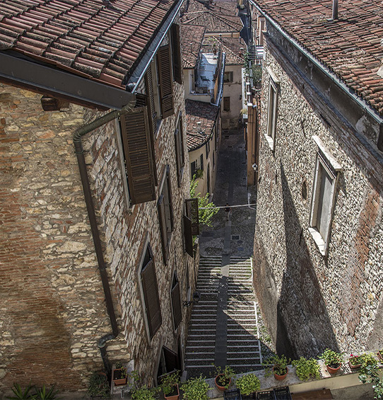 Vista esterno sede consiglio centrale San Vincenzo de Paoli a Brescia